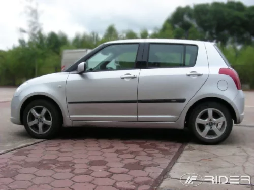 Oldalsó védőlécek Suzuki Swift 2005-2010 (hatchback, 5 ajtós)