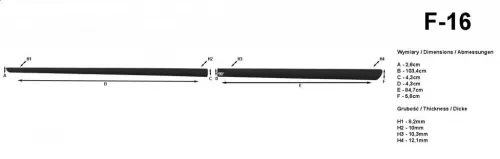 Peugeot 508 2011-2018 (combi) Rider ajtóvédő díszléc