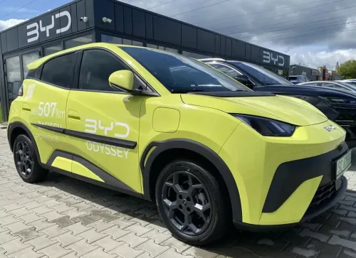 Boční ochranné lišty BYD Dolphin Surf 2025-