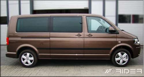 VW Transporter T6 2015- (van, minivan, hosszú változat, tolóajtós) Rider ajtóvédő díszléc