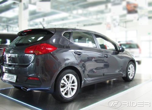 Nissan Pulsar 2014-2018 (hatchback) Rider ajtóvédő díszléc
