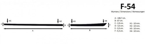 Hyundai i30 2017- (combi) Rider ajtóvédő díszléc