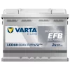 Autóakkumulátor Varta Professional Dual Purpose EFB 60Ah, 12V, 640A, LED60