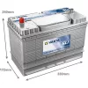 Autóakkumulátor Varta Professional Dual Purpose EFB 105Ah, 12V, 800A, LFS105N
