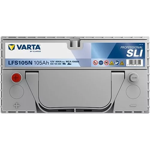Autóakkumulátor Varta Professional Dual Purpose EFB 105Ah, 12V, 800A, LFS105N