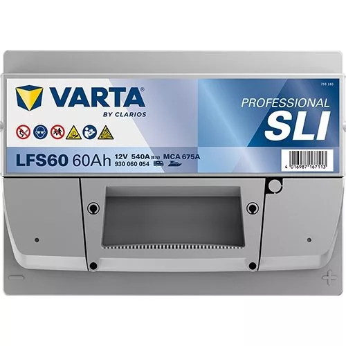 Varta Professional Starter autóakkumulátor 60Ah, 12V, 540A, LFS60