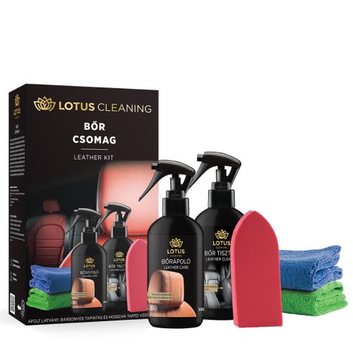 Lotus Leather Kit - Bőrápoló Csomag