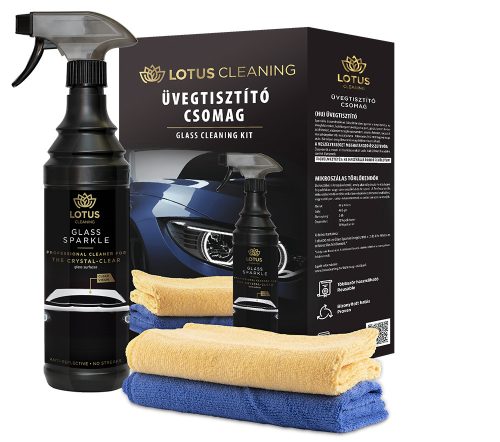 Lotus Glass Cleaning Kit - Üvegtisztító Csomag