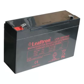 Leaftron LTC6-13 6V, 13Ah, 195A tartalék akkumulátor