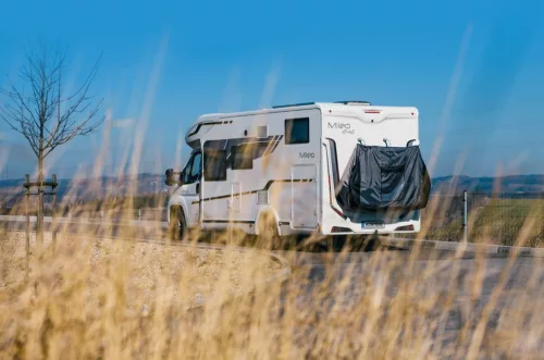Védőponyva 4 kerékpárhoz lakóautóhoz mCaravan 4