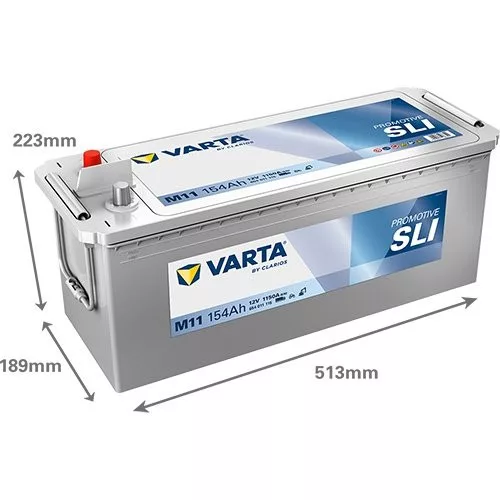 Autóakkumulátor Varta Promotive Heavy Duty 154Ah, 12V, 1150A, M11