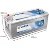 Autóakkumulátor Varta Promotive Super Heavy Duty 170Ah, 12V, 1000A, M9