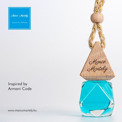 Marco Martely inspired by Giorgio Armani Code – férfi autóillatosító parfüm