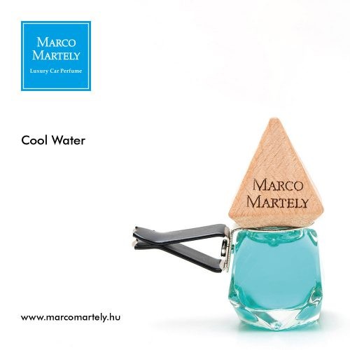 Marco Martely Cool Water – férfi autóillatosító parfüm
