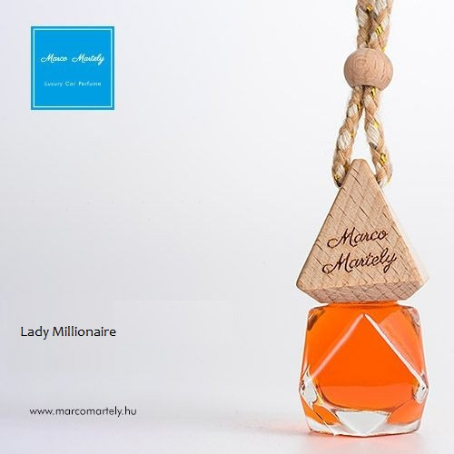 Marco Martely inspired by Lady Millionaire – női autóillatosító parfüm