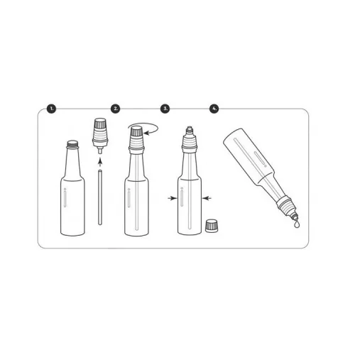 Adagolófej Metabond Megalene és Megasel adalékokhoz