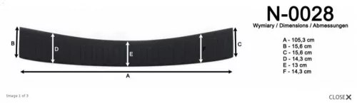 Peugeot 508 2011-2018 (combi) Rider lökhárítóvédő