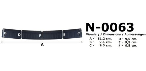 Hyundai i10 2020- Rider lökhárítóvédő