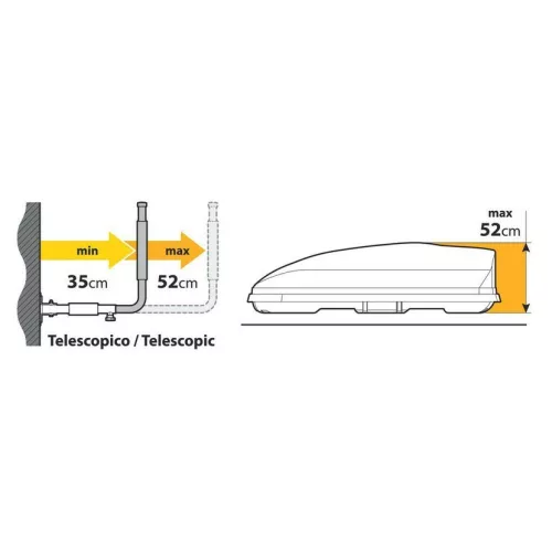 Držák střešního boxu Nordrive T1