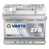 Autóakkumulátor Varta Blue Dynamic EFB 60Ah, 12V, 640A, N60
