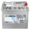 Autóakkumulátor Varta Blue Dynamic EFB 65Ah, 12V, 650A, N65
