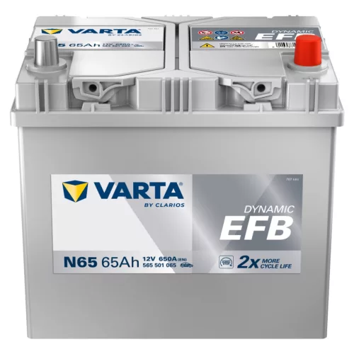 Autóakkumulátor Varta Blue Dynamic EFB 65Ah, 12V, 650A, N65