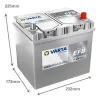 Autóakkumulátor Varta Blue Dynamic EFB 65Ah, 12V, 650A, N65