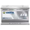 Autóakkumulátor Varta Blue Dynamic EFB 70Ah, 12V, 760A, N70