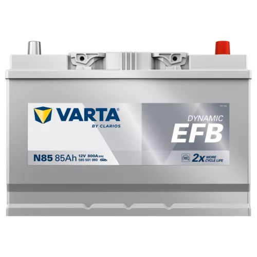 Autóakkumulátor Varta Blue Dynamic EFB 85Ah, 12V, 800A, N85