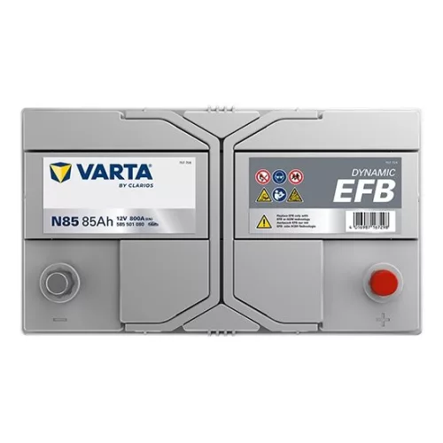 Autóakkumulátor Varta Blue Dynamic EFB 85Ah, 12V, 800A, N85