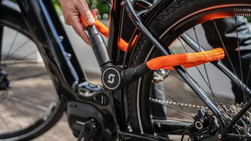 Pewag Serea Swift zár (100 cm, narancssárga)