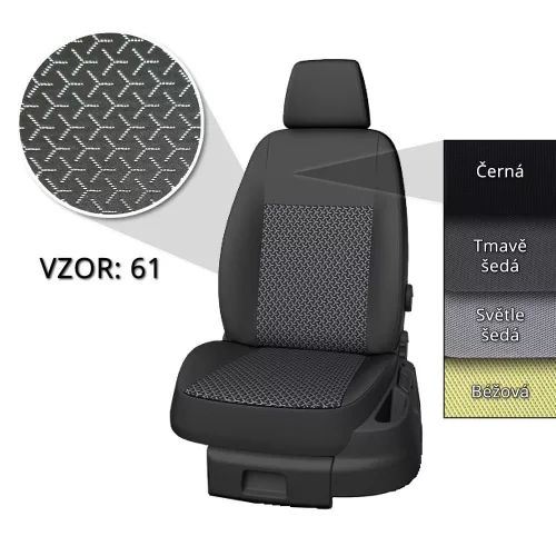 Přesné autopotahy VW Passat B7 2010-