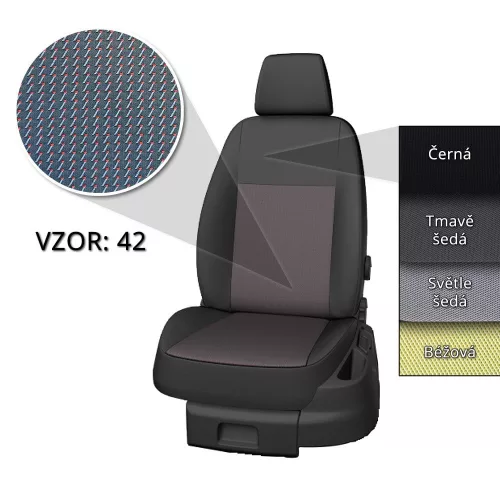 Přesné autopotahy Ford Fiesta 2017-2023