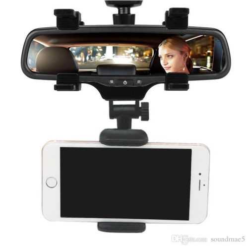 Visszapillantó tükörre rögzíthető mobil tartó