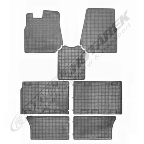 Gumové autokoberce Kia Carnival 2001-2006 (7 míst)