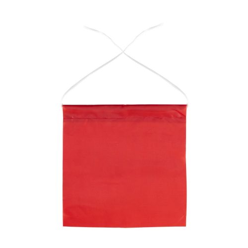 Figyelmeztető zászló túlnyúló rakomány jelölésére