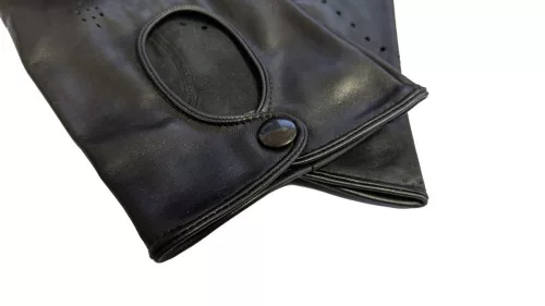 Bőr vezetői kesztyű (női, méret 7)