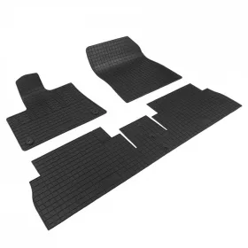   Citroen Berlingo 2018- (kerek rögzítés, nem lehajható ülés) CIK méretpontos gumiszőnyeg szett