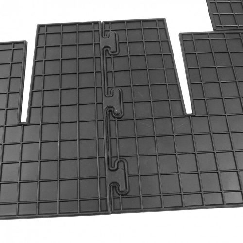 Opel Combo 2018- (kerek rögzítés, nem lehajható ülés) CIK méretpontos gumiszőnyeg szett