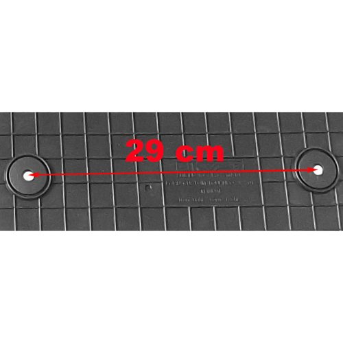 Ford Transit / Tourneo Custom 2018- (első, 3 személyes, manuális) CIK méretpontos gumiszőnyeg