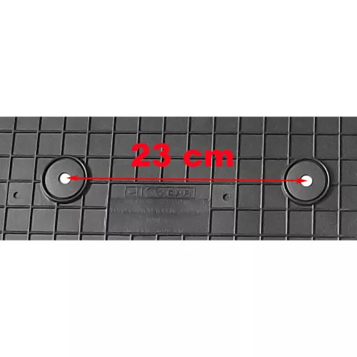 Ford Transit / Tourneo Custom 2018- (első, manuális) CIK méretpontos gumiszőnyeg