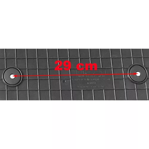 Ford Transit / Tourneo Custom 2018- (első, manuális) CIK méretpontos gumiszőnyeg