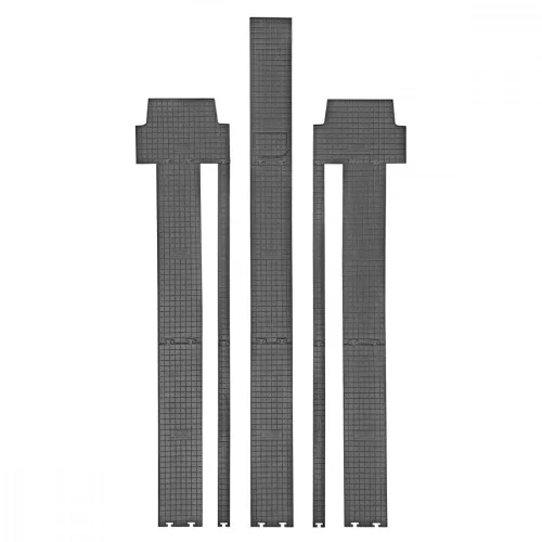 VW T7 Multivan 2021- (2./3. sor) CIK méretpontos gumiszőnyeg