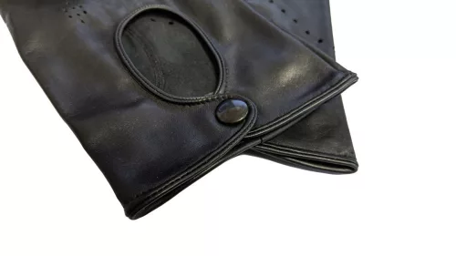 Bőr vezetői kesztyű (férfi, méret 9½)