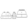 Iveco Daily VII (7 személyes) ( 2022 - ) - T06 minta - méretpontos üléshuzat - egyedi üléshuzat