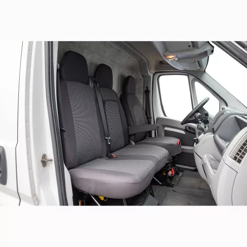 Opel Movano A; Renault Master II (6 személyes- 3 részes hátsó ülés) ( 1998 - 2010 ) - T06 minta - méretpontos üléshuzat - egyedi üléshuzat