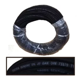   Résolajcső, O03,2x7mm, külső vásznas, NBR (18.002/01, 18.002/02)