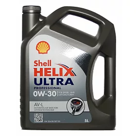   Shell Helix Ultra Professional AV-L 0W-30 olaj 5 liter (600039013)