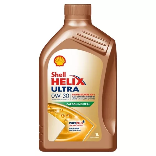Shell Helix Ultra Professional AV-L 0W-30 olaj 1 liter (600058851)