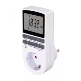   SAL TD 011 Digitális beltéri konnektor, heti időzítő órával